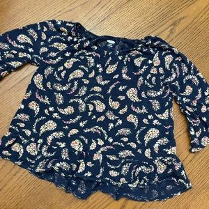 Old Navy Paisley Top Kids S